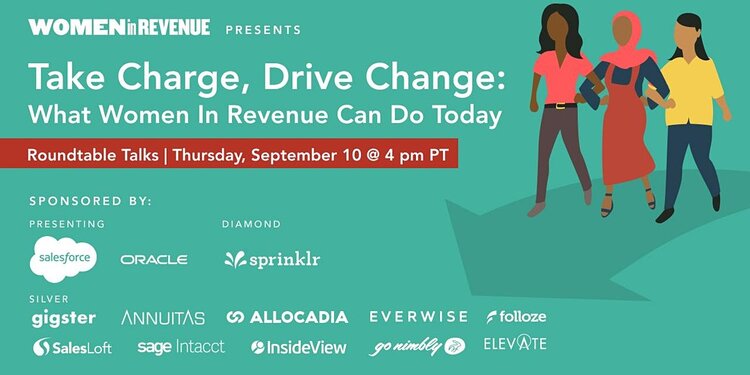 [Live Event On-Demand] Women in Revenue Presents: Take Charge, Drive Change